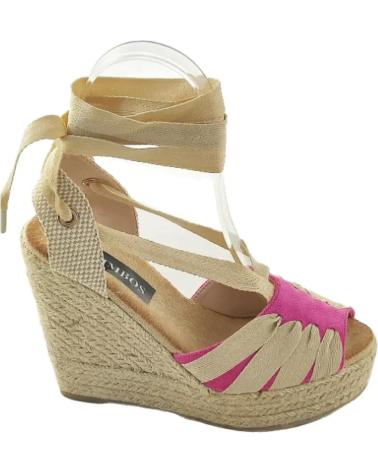 Sandálias-De-Mujer-TIMBOS-SANDALIA-CUNA-PLATAFORMA-ESPARTO-MUJER-FUCSIA-125996-MORADO