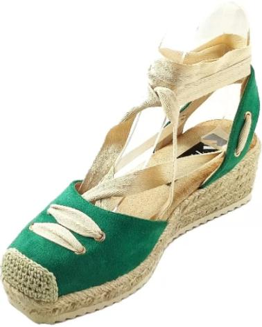Sandales pour Femme TIMBOS SANDALIA DE ESPARTO - 125973 VERDE