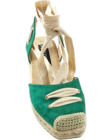 Sandales pour Femme TIMBOS SANDALIA DE ESPARTO - 125973 VERDE