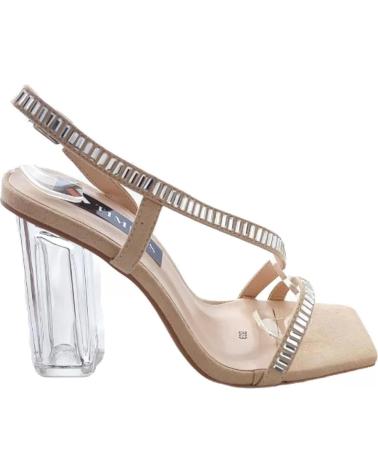 Sandali per Donna TIMBOS ZAPATOS 125916 COLOR APRICOT MATERIAL BAMARA SANDALIA TACON BEIGE