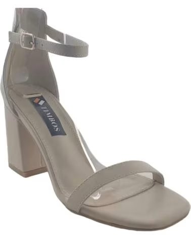 Sandálias de Mulher TIMBOS DE VESTIR FEMININAS 125876 BEGE BEIGE