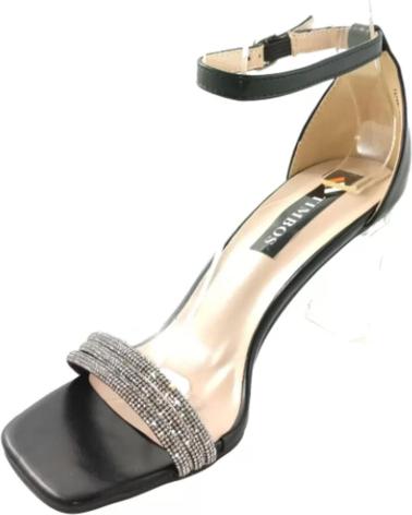 Sandals-De-Mujer-TIMBOS-ZAPATOS---125627-COLOR-MATERIAL-POLIPIEL-BRILLO-SANDAL-NEGRO