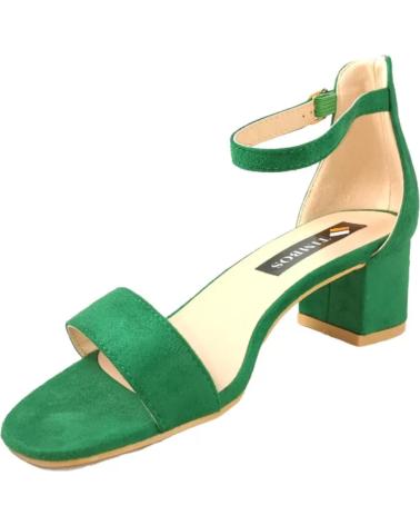 Sandales pour Femme TIMBOS ZAPATOS - 125442 COLOR MATERIAL BAMARA COLECCION FIEST VERDE