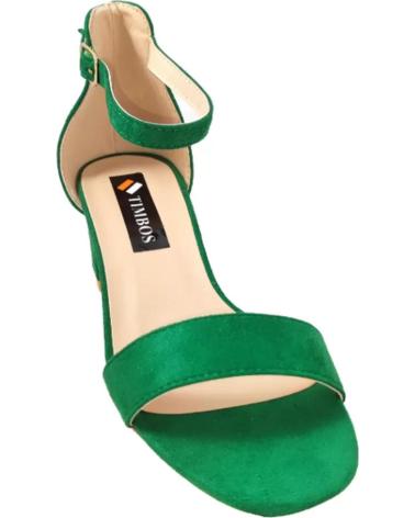 Sandales pour Femme TIMBOS ZAPATOS - 125442 COLOR MATERIAL BAMARA COLECCION FIEST VERDE