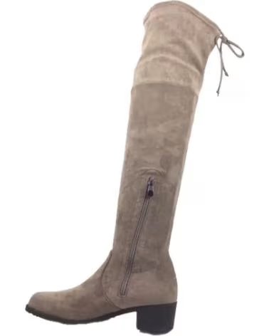 Botas de Mujer TIMBOS BOTA ALTA DE KAKI 124858 MARRóN