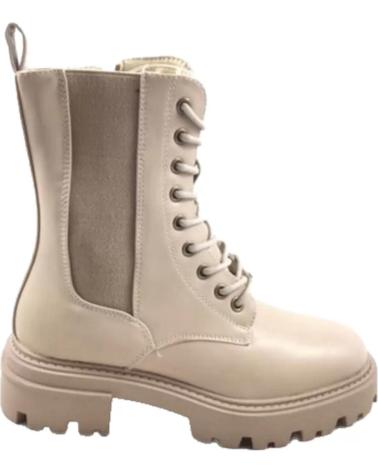 Stiefel für Damen TIMBOS ZAPATOS - 124723 BOTIN MUJER MILITAR COLOR COLECCION I BEIGE