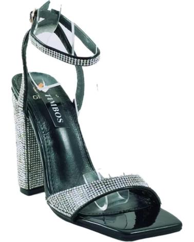 Sandalen für Damen TIMBOS SANDALIA TACON FIESTA MUJER 124184 NEGRO