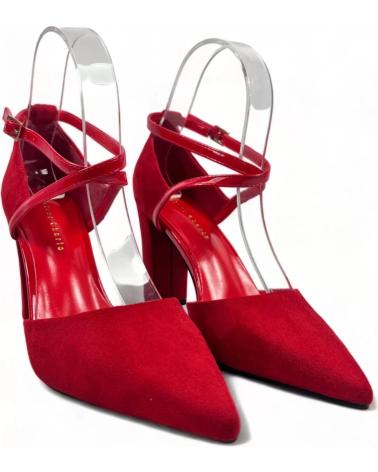 Sandalen für Damen TIMBOS SANDALIA TACON VESTIR MUJER ROJO 123964 VARIOS COLORES