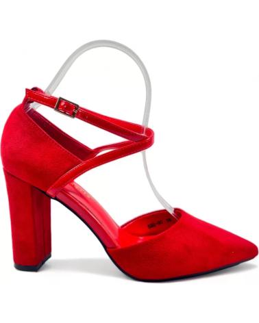 Sandalen für Damen TIMBOS SANDALIA TACON VESTIR MUJER ROJO 123964 VARIOS COLORES