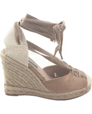 Sandali per Donna TIMBOS SANDALIA CUNA ESPARTO DE MUJER TAUPE 123437 VERDE