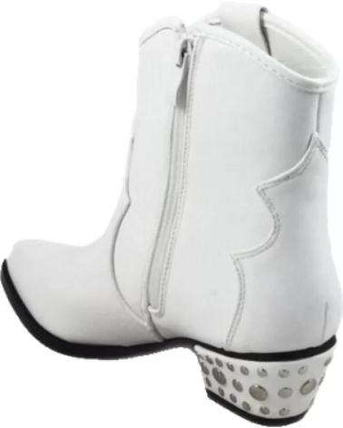 Stivaletti per Donna TIMBOS BOTIN TEJANO MUJER 121426 BLANCO