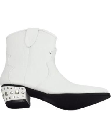 Stivaletti per Donna TIMBOS BOTIN TEJANO MUJER 121426 BLANCO