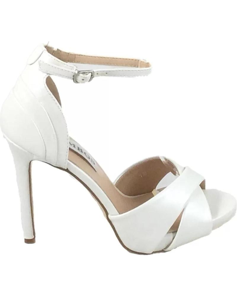 Scarpe per Donna TIMBOS ZAPATO DE TACON DE NOVIA BLANCO 120381 BLANCO
