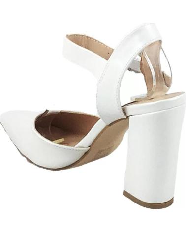 Sandali per Donna TIMBOS ZAPATO DE TACON DE NOVIA 120377 BLANCO