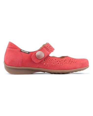 Ballerinas für Damen MEPHISTO MANOLETINAS FABIENNE W STRAWBERRY