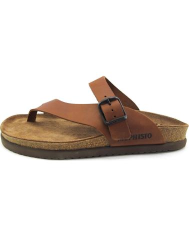 Sandálias de Homem MEPHISTO SANDALIA ANATOMICA NIELS PARA HOMBRE MARRON ENVIO GRATUITO MARRóN