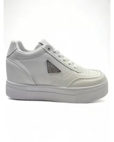Sportivo per Donna TIMBOS SNEAKERS CON ZEPPA INTERNA 129167 BIANCO BLANCO
