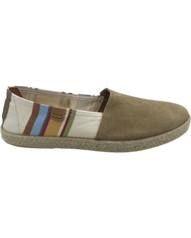 Sapatos de Homem CM MEDITERRANEA ZAPATILLA LONA HOMBRE MEDITERRANEA 20140 ARENA