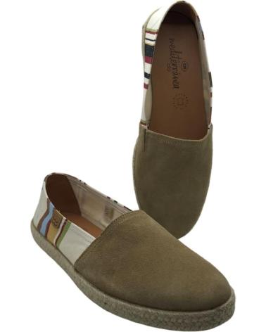 Schuhe für Herren CM MEDITERRANEA ZAPATILLA LONA HOMBRE MEDITERRANEA 20140 ARENA