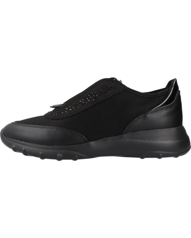 Sneaker-De-Mujer-GEOX-ZAPATO-CASUAL-DE-MATERIAL-TEXTIL-CON-SUELA-DE-GOMA-PLANTI-NEGRO