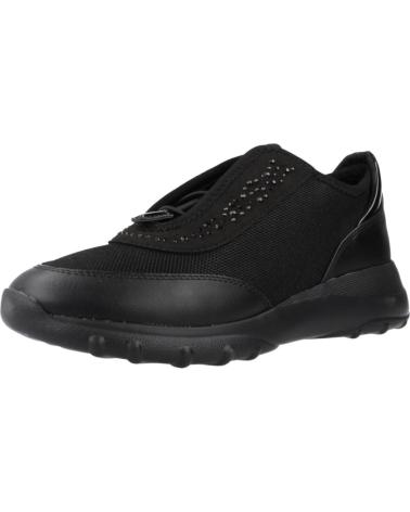 Sneaker-De-Mujer-GEOX-ZAPATO-CASUAL-DE-MATERIAL-TEXTIL-CON-SUELA-DE-GOMA-PLANTI-NEGRO