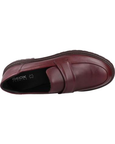 Mocasines de Mujer GEOX MOCASINES MUJER MODELO D IRIDEA COLOR BURDEOS C7011