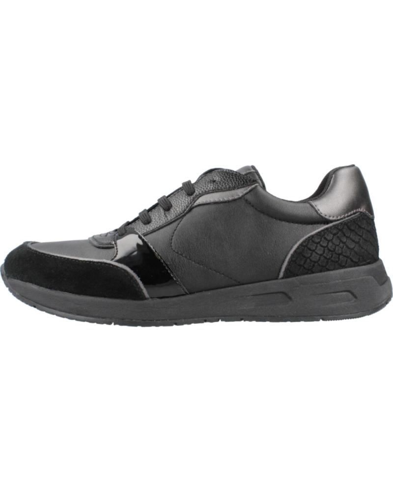 Esportes  de Mulher GEOX ZAPATILLAS MUJER MODELO D BULMYA COLOR NEGRO C9999