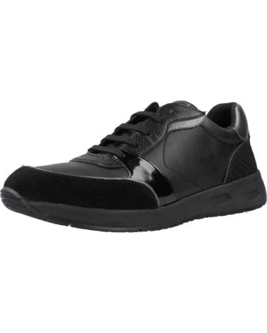 Esportes  de Mulher GEOX ZAPATILLAS MUJER MODELO D BULMYA COLOR NEGRO C9999