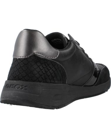 Esportes  de Mulher GEOX ZAPATILLAS MUJER MODELO D BULMYA COLOR NEGRO C9999