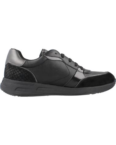 Esportes  de Mulher GEOX ZAPATILLAS MUJER MODELO D BULMYA COLOR NEGRO C9999