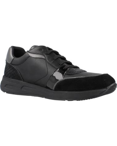 Esportes  de Mulher GEOX ZAPATILLAS MUJER MODELO D BULMYA COLOR NEGRO C9999
