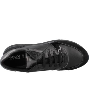 Esportes  de Mulher GEOX ZAPATILLAS MUJER MODELO D BULMYA COLOR NEGRO C9999
