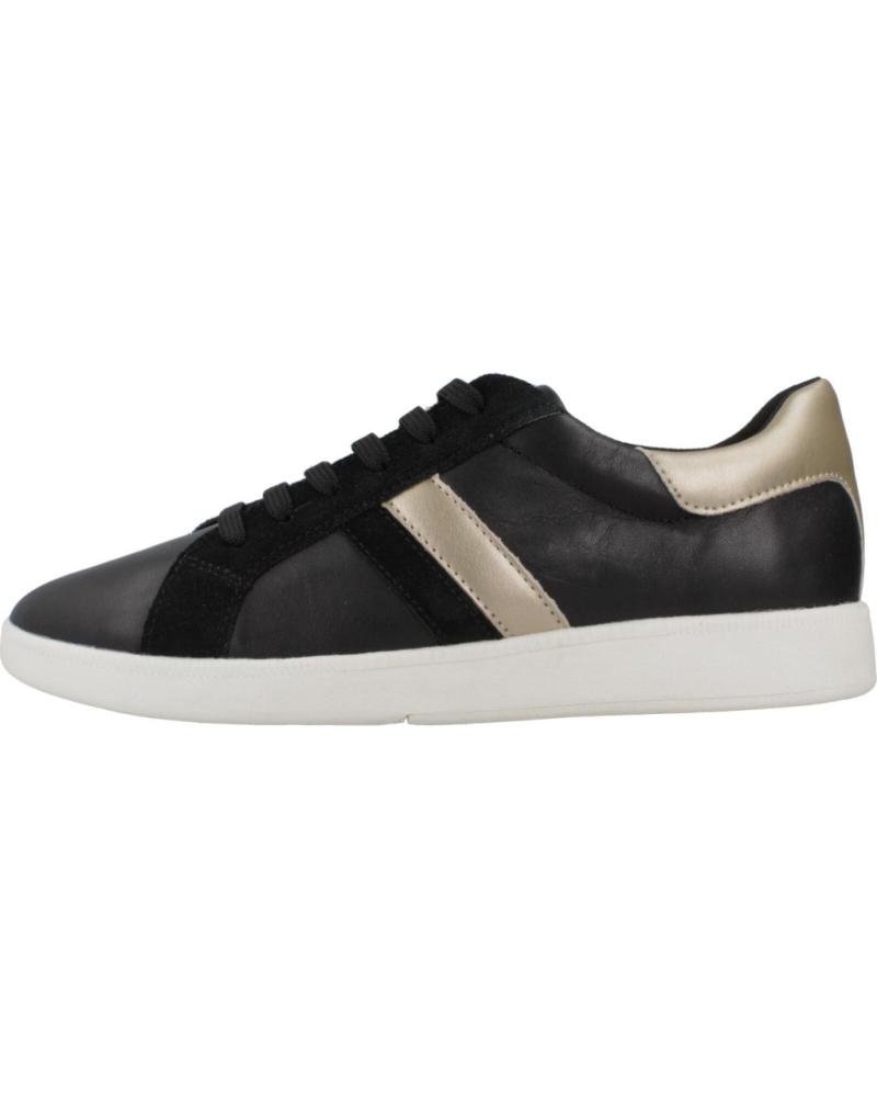 Esportes  de Mulher GEOX ZAPATILLAS MUJER MODELO D MELEDA COLOR NEGRO C0531