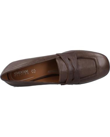 Sapatos de Mulher GEOX MOCASINES MUJER MODELO D TEULADA COLOR MARRON C6006