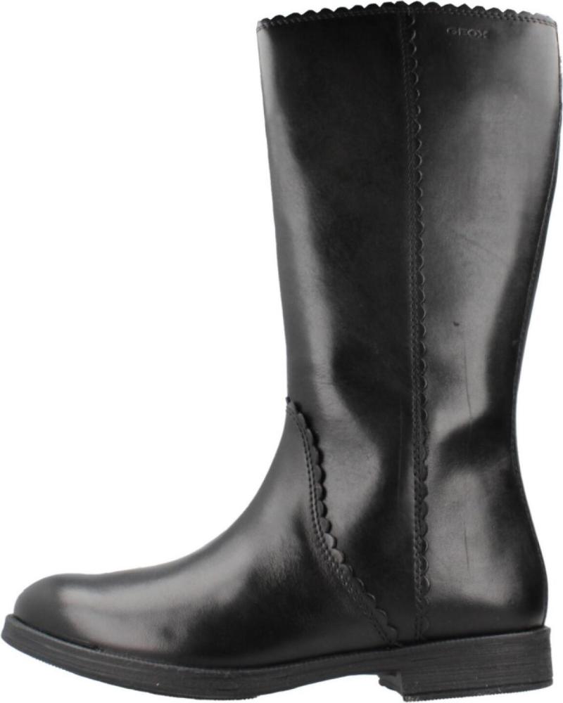 girl boots GEOX BOTAS NINA MODELO JR AGATA COLOR NEGRO C9999