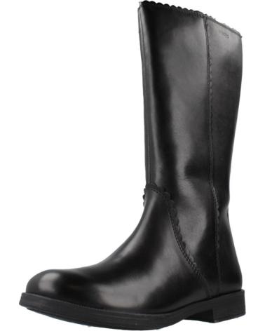 girl boots GEOX BOTAS NINA MODELO JR AGATA COLOR NEGRO C9999