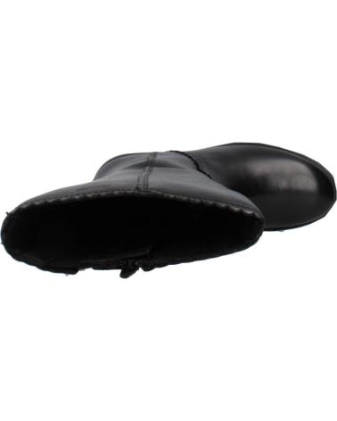 girl boots GEOX BOTAS NINA MODELO JR AGATA COLOR NEGRO C9999
