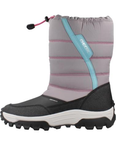 girl and boy boots GEOX BOTAS NINO MODELO J HIMALAYA GIRL B AB COLOR GRIS C0502