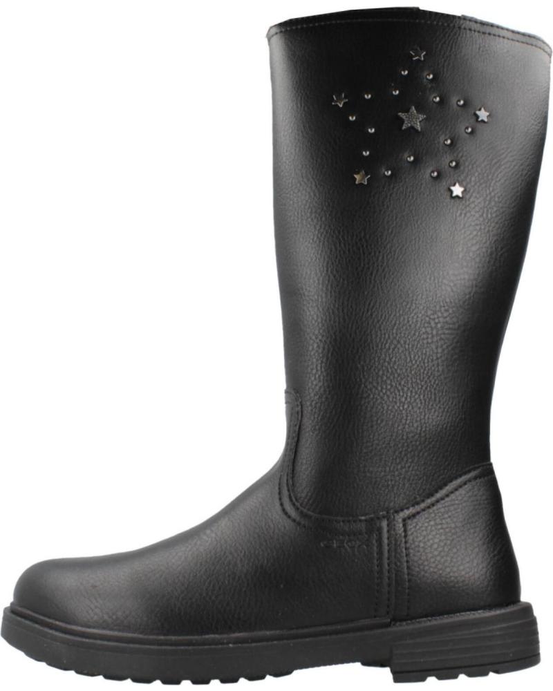 Boots für Mädchen GEOX BOTAS NINA MODELO J ECLAIR GIRL COLOR NEGRO C9999