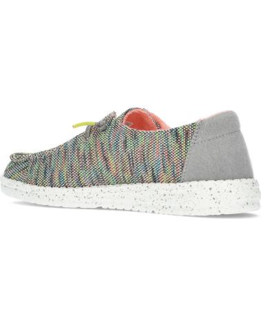 Woman and Man shoes HEY DUDE ZAPATOS DUDE WENDY SOX PINKMIX