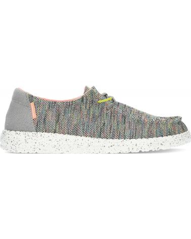 Woman and Man shoes HEY DUDE ZAPATOS DUDE WENDY SOX PINKMIX