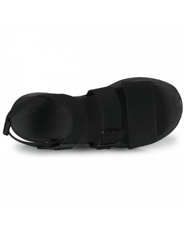 Sandálias de Mulher SKECHERS SANDALIAS PLANAS 119234 NEGRO