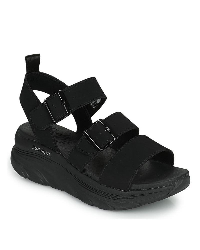 Sandálias de Mulher SKECHERS SANDALIAS PLANAS 119234 NEGRO