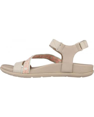 Sandálias de Mulher SKECHERS SANDALIAS PLANAS 163221 TAUPE MARRóN