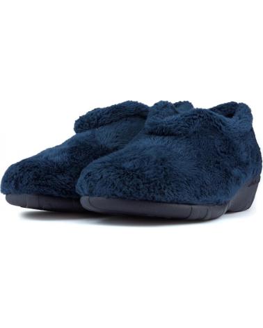 Pantofole per Donna vul-ladi ZAPATILLAS CASA VULLADI MUJER ALASKA AZUL