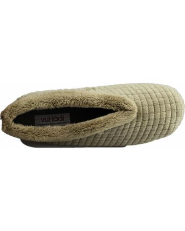 Pantofole per Donna VUL-LADI ZAPATILLAS CASA VULLADI MUJER ALASKA BEIGE