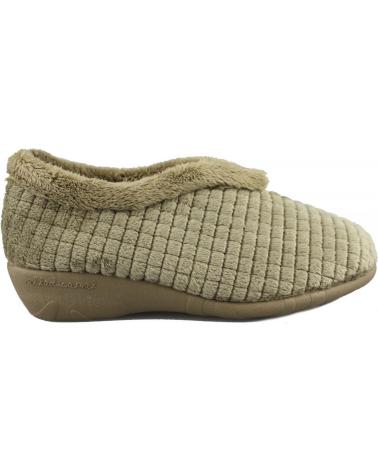 Pantofole per Donna VUL-LADI ZAPATILLAS CASA VULLADI MUJER ALASKA BEIGE