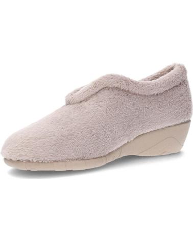 Pantofole per Donna vul-ladi ZAPATILLAS CASA VULLADI MUJER ALASKA PARDO
