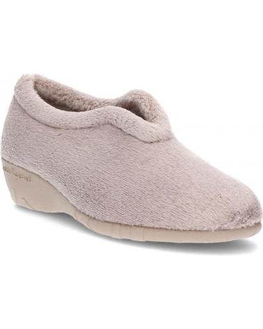 Pantofole per Donna vul-ladi ZAPATILLAS CASA VULLADI MUJER ALASKA PARDO