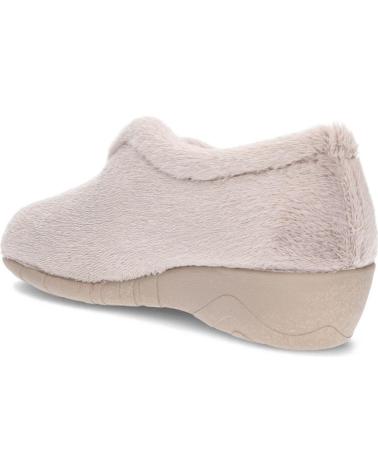 Pantofole per Donna vul-ladi ZAPATILLAS CASA VULLADI MUJER ALASKA PARDO